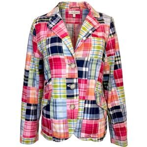 L.L. Bean Multicolor Plaid Women's Jacket
